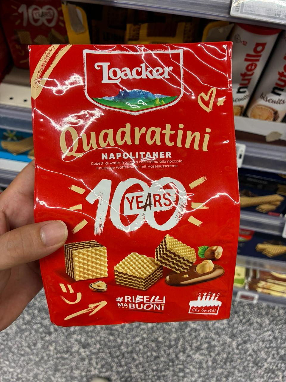Loacker Quadratini Napolitaner