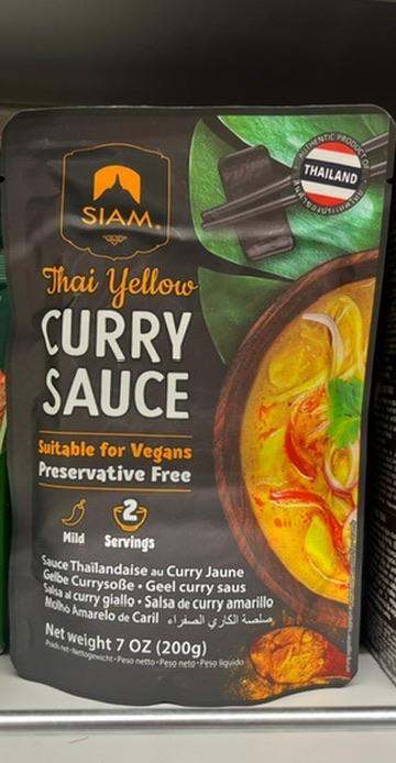 Thai Yellow Curry Sauce