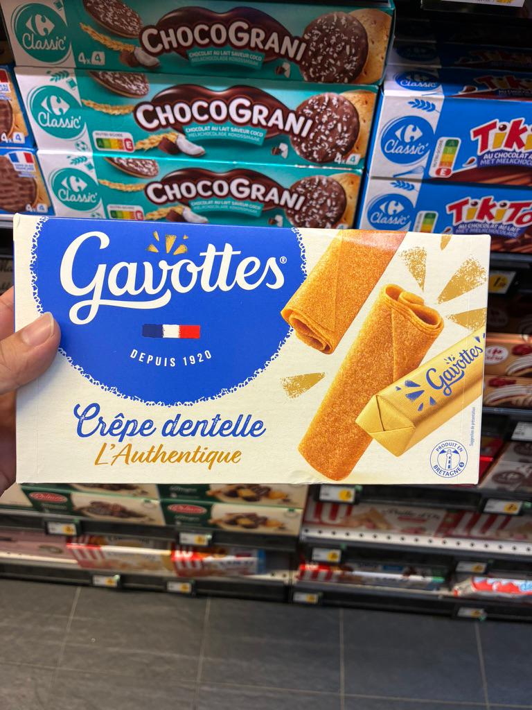 Gavottes Crêpe Dentelle L'Authentique