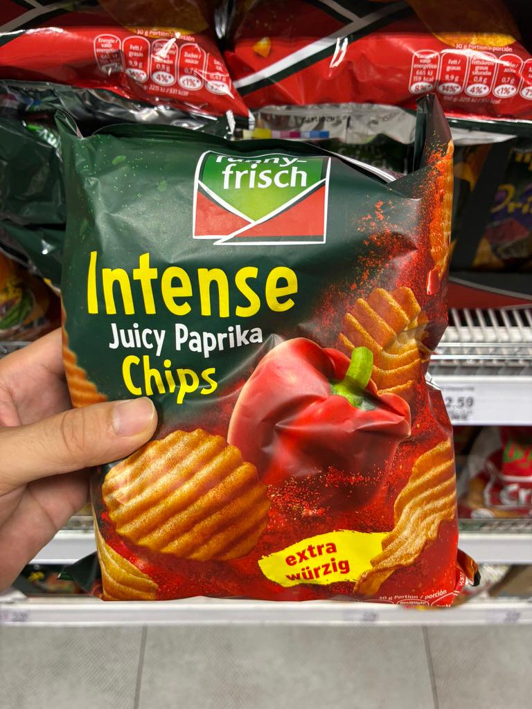 funny-frisch Intense Juicy Paprika Chips