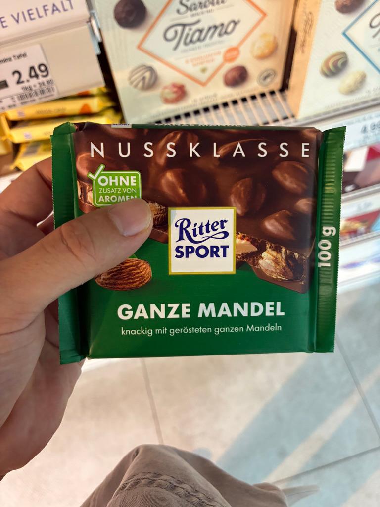 Ritter Sport Nussklasse Ganze Mandel