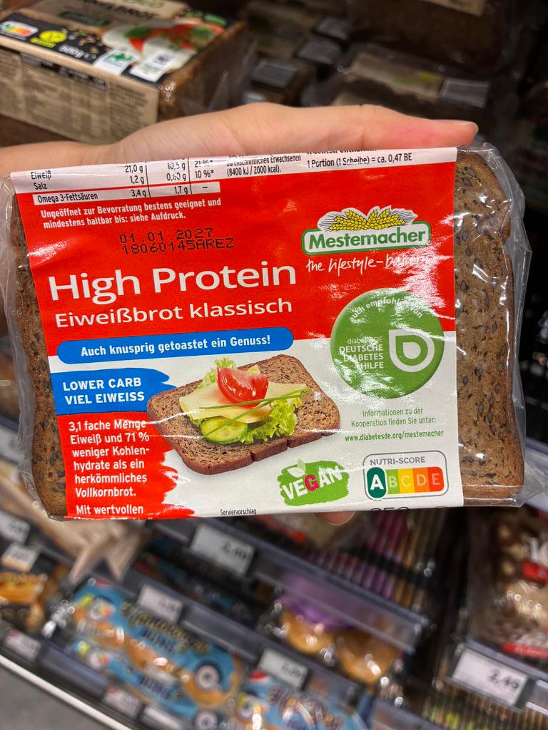 Mestemacher High Protein Eiweißbrot Klassisch
