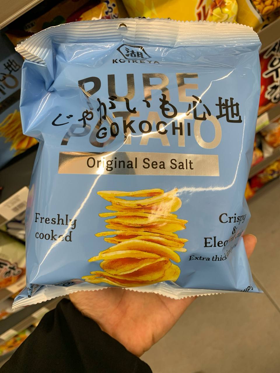 Koikeya PURE POTATO (Gokochi) – Original Sea Salt