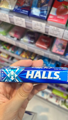 Halls – Menthol Candy (Blue Variant)