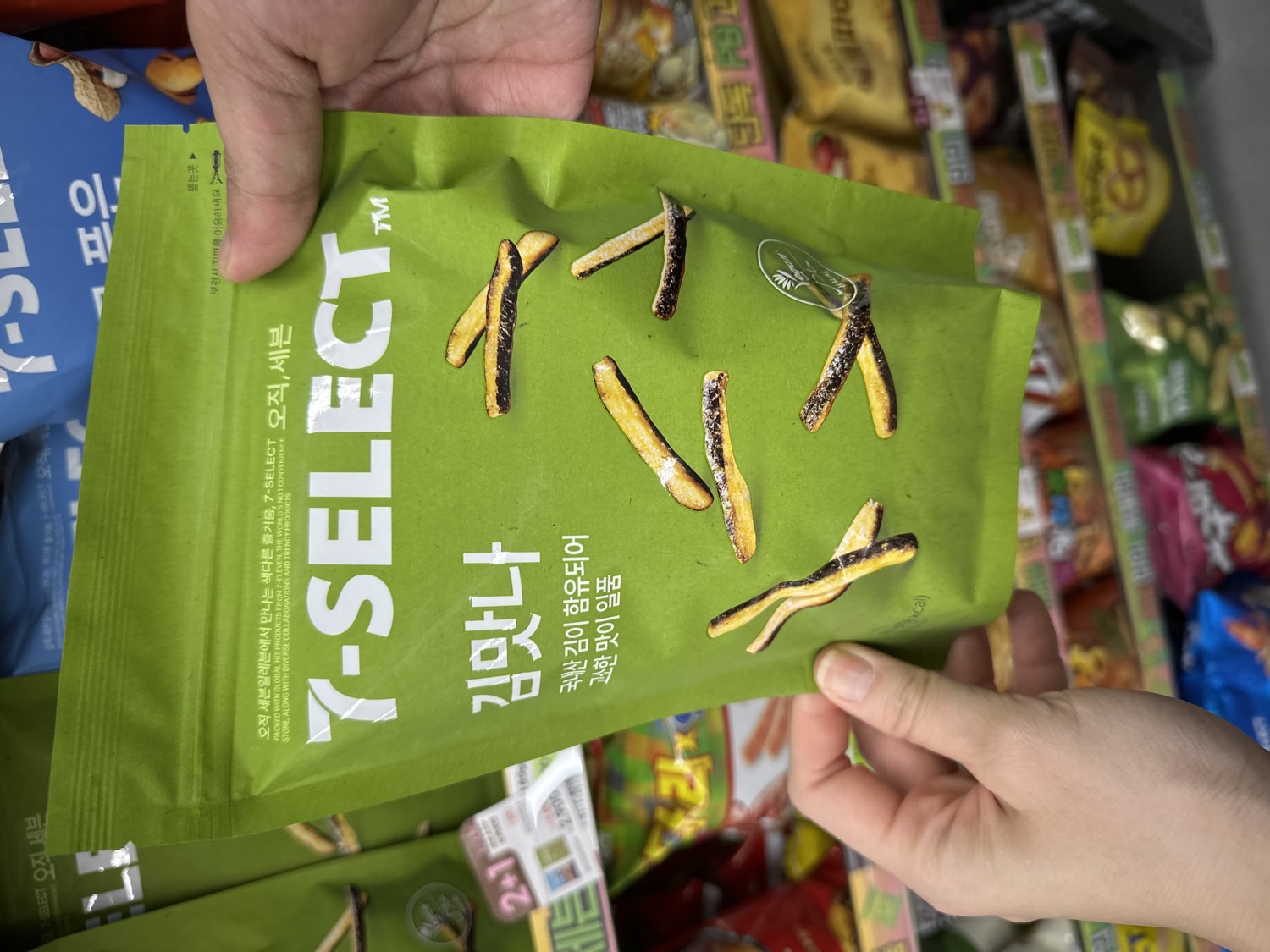 Seaweed Flavor Stick Snack