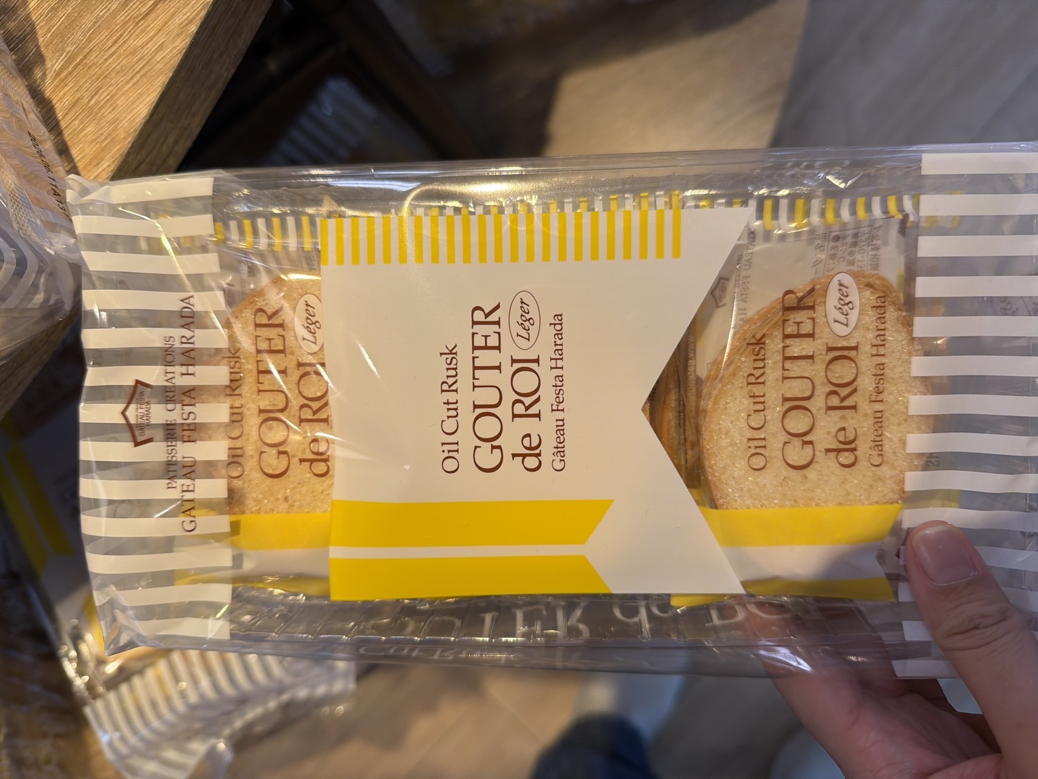 Oil Cut Rusk "GOUTER de ROI Léger"