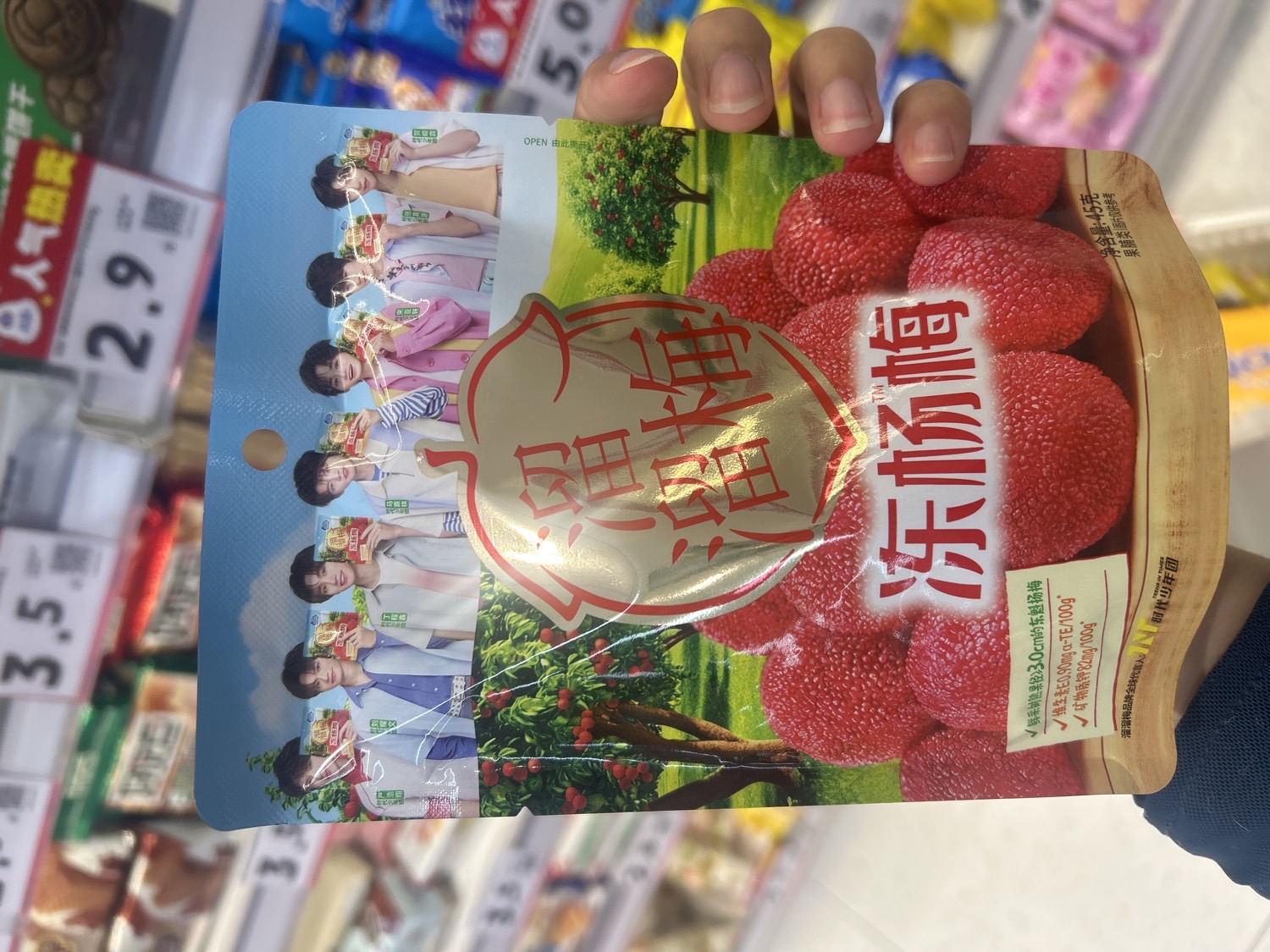 Liu Liu Mei Frozen Waxberry (Liuliumei Freeze-Dried Yangmei / Chinese Bayberry)