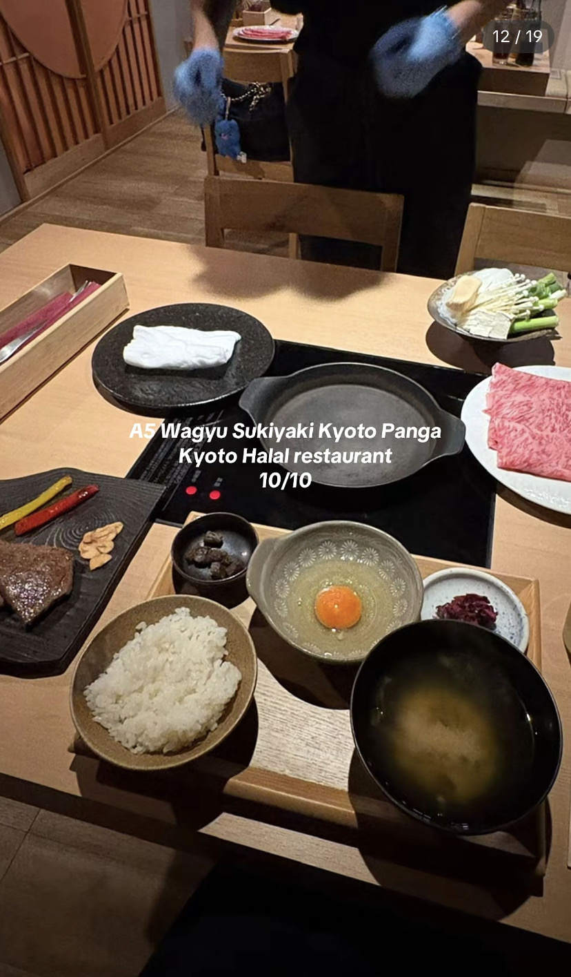 A5 Wagyu Sukiyaki Kyoto Panga | Kyoto Halal restaurant community photo 1