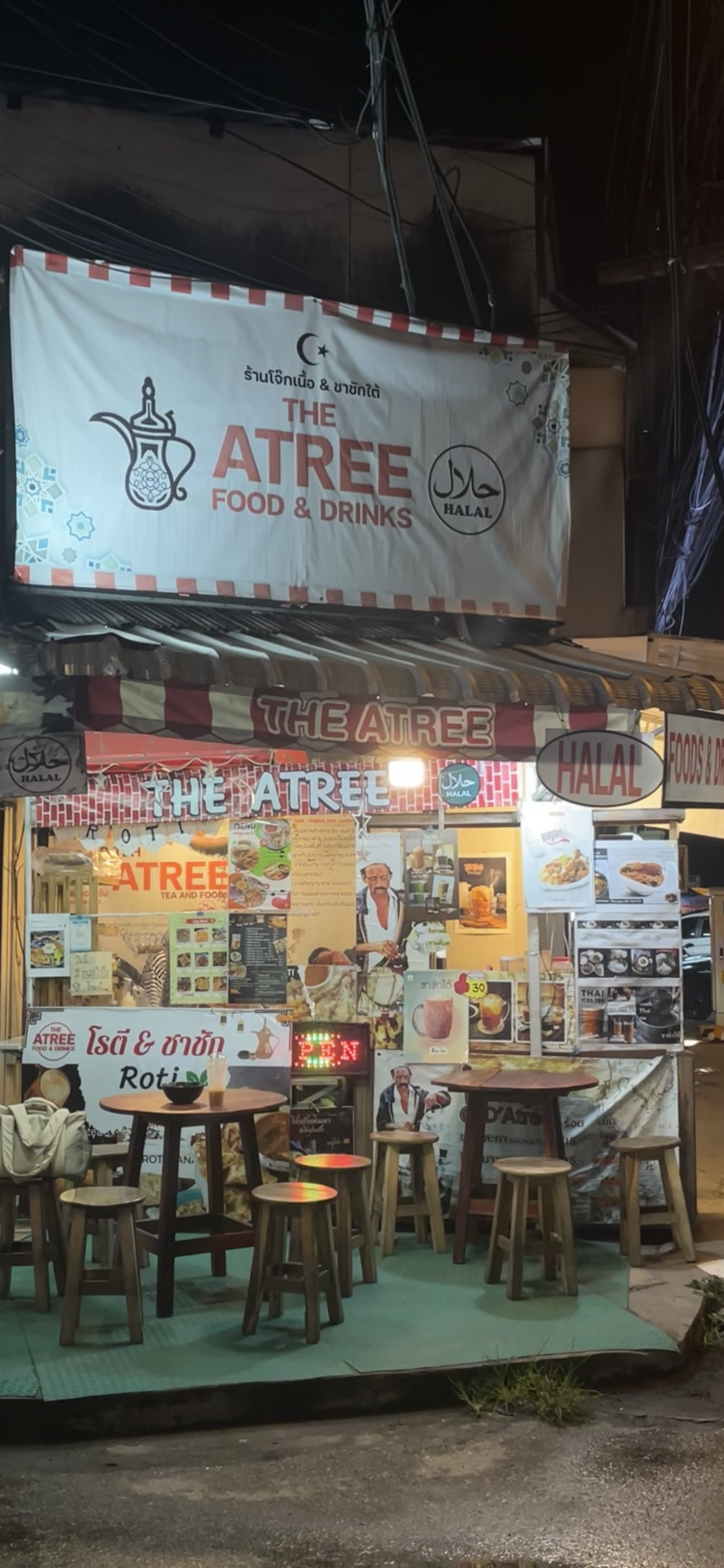 The ATREE - Halal Restaurant in Chiang mai, Thailand