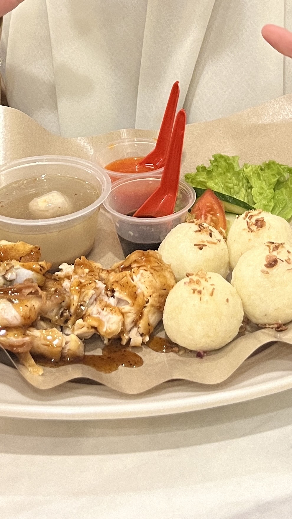 Chicken Rice Ball - Halal Restaurant in Malacca, Malaysia