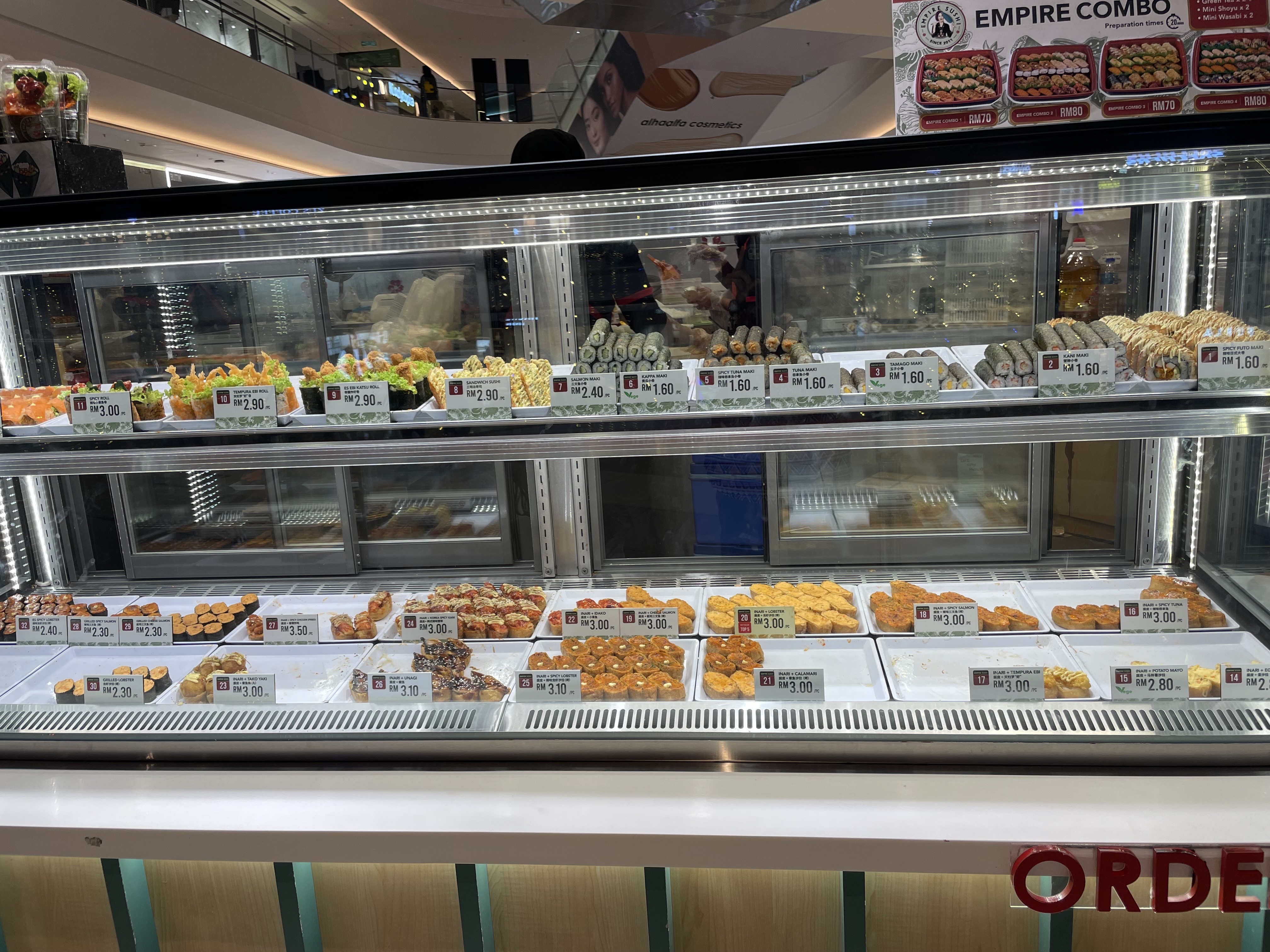 Empire Sushi In IOI City Mall - Halal Restaurant in Putrajaya, Malaysia
