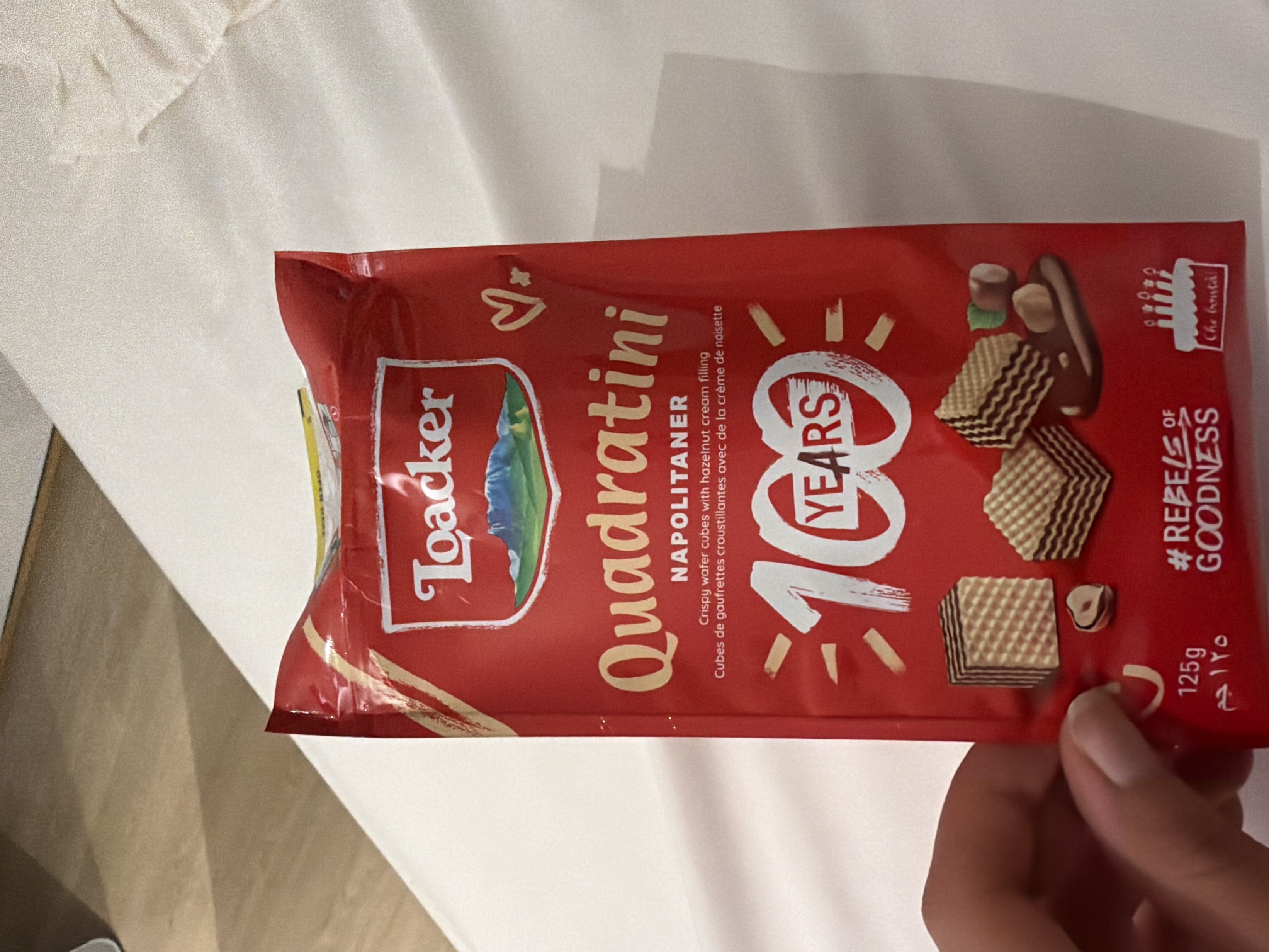 Loacker Quadratini Napolitaner