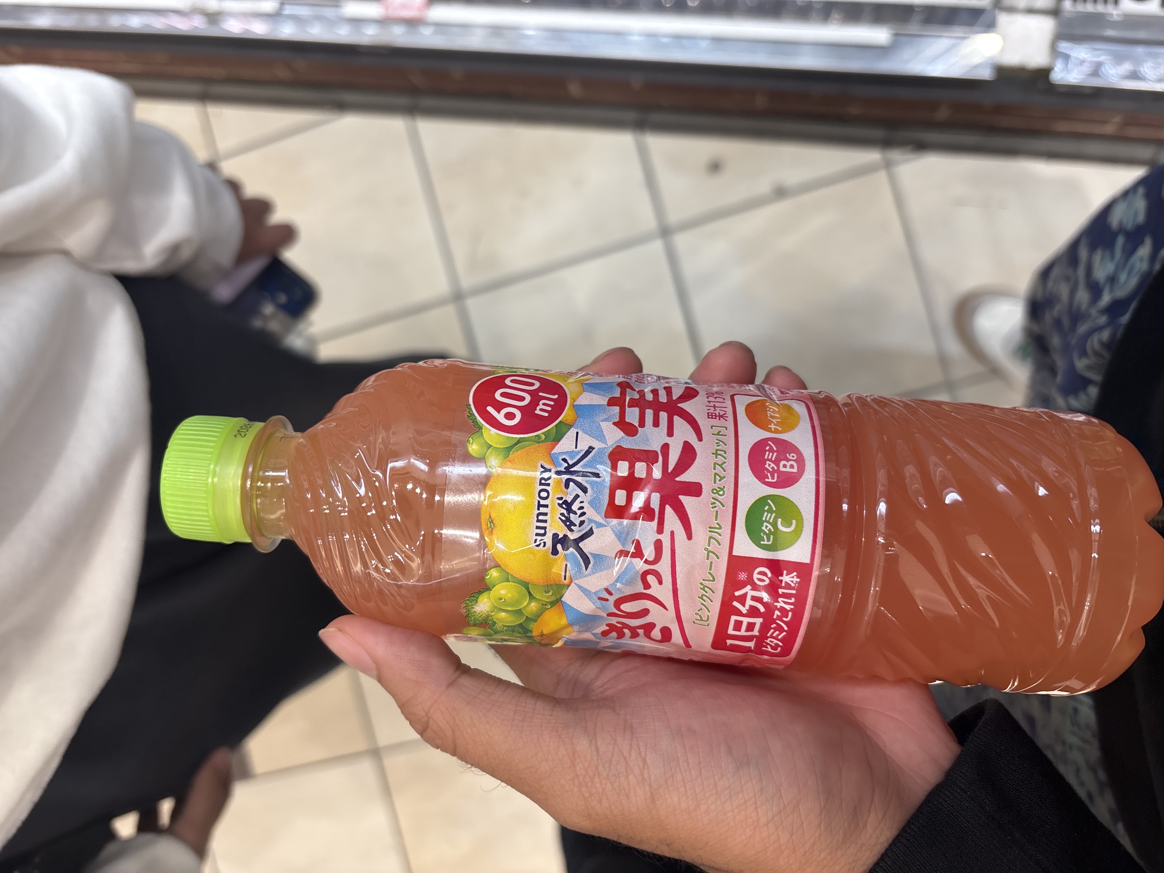 Suntory Kiritto Kajitsu Pink Grapefruit & Muscat