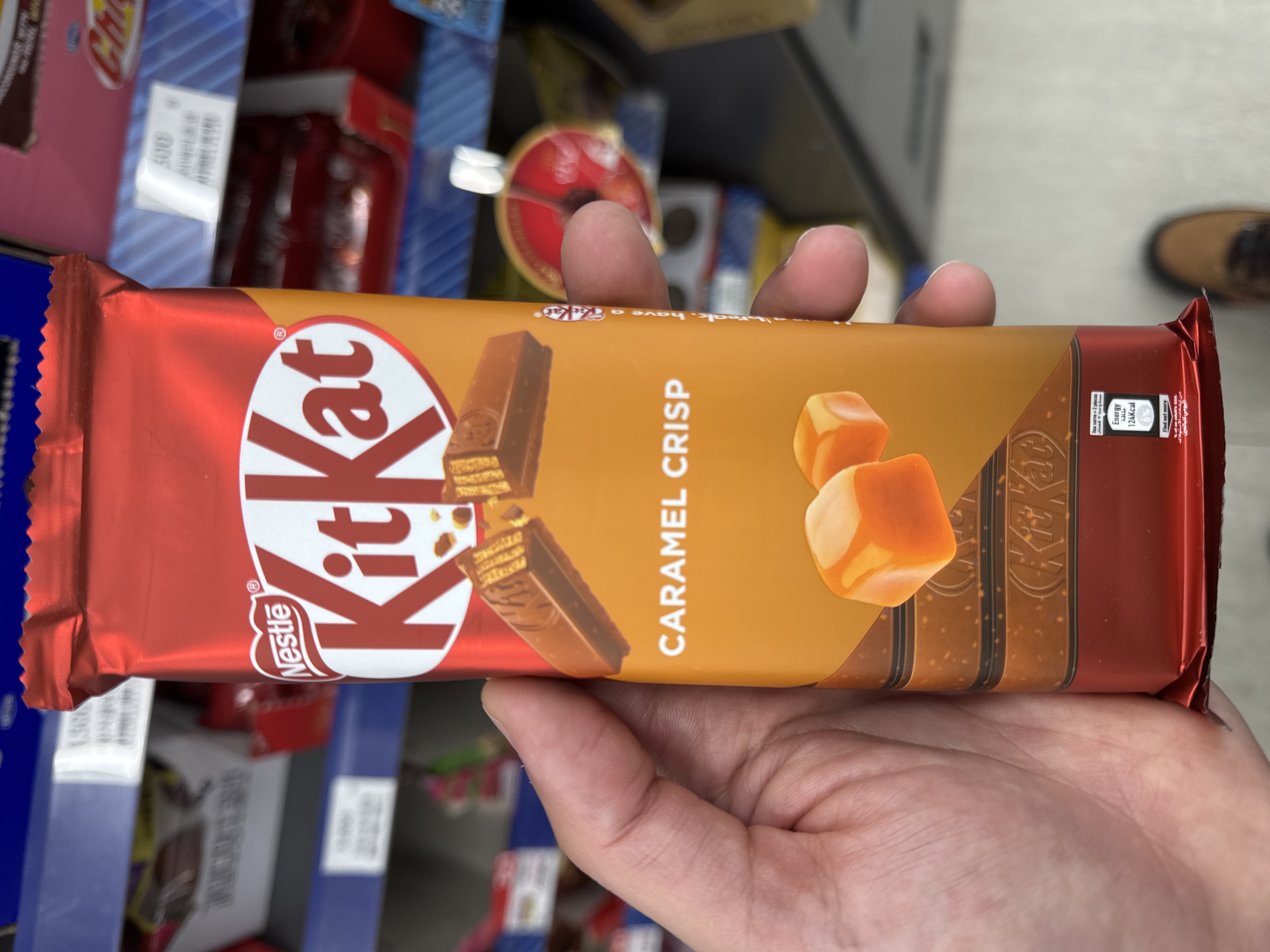 Kitkat Caramel Crisp