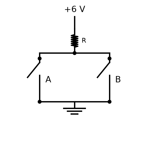 Semiconductor Electronics : Materials, Devices And Simple Circuits NEET PYQ diagram