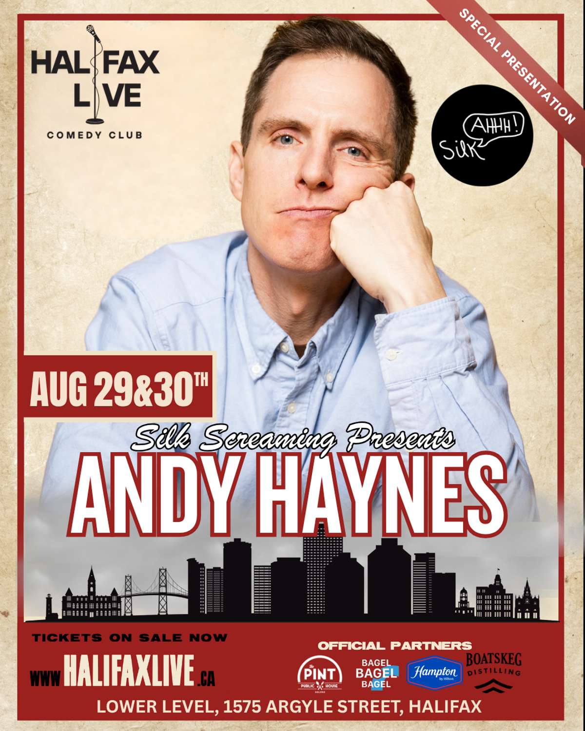 Andy Haynes - Special Presentation Live at Halifax Live Comedy Club