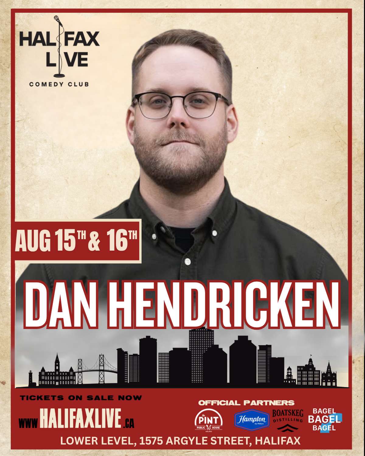 Dan Hendricken Live at Halifax Live Comedy Club