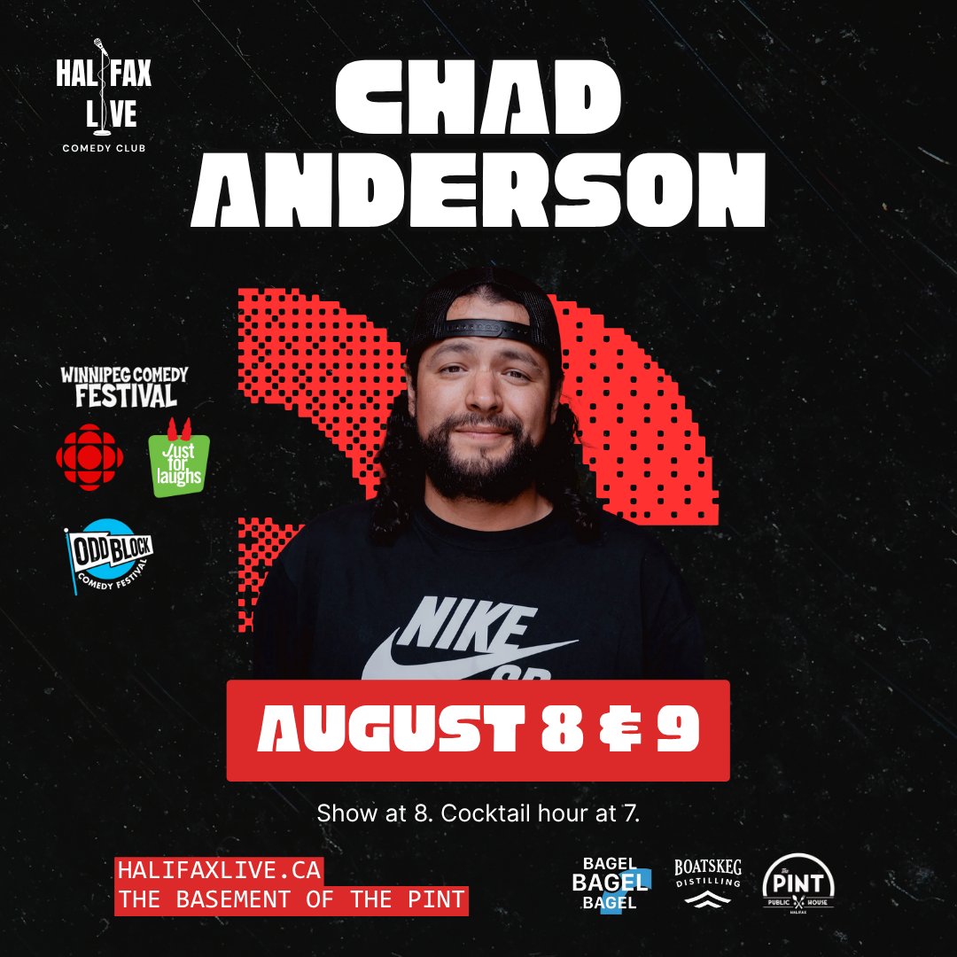 Chad Anderson at Halifax Live Comedy Club