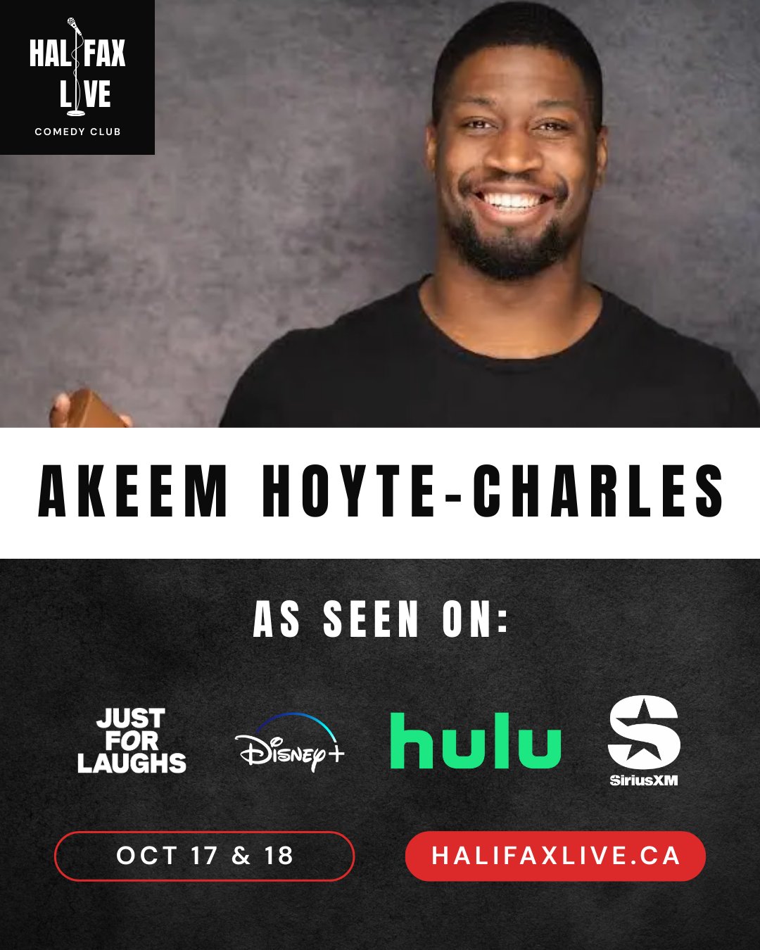 AKEEM HOYTE-CHARLES Live at Halifax Live Comedy Club