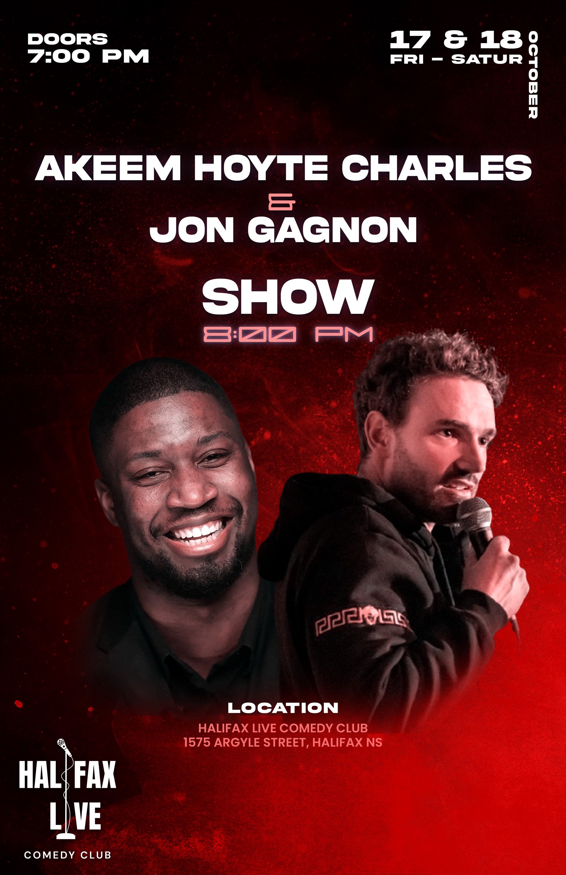 AKEEM HOYTE-CHARLES Live at Halifax Live Comedy Club