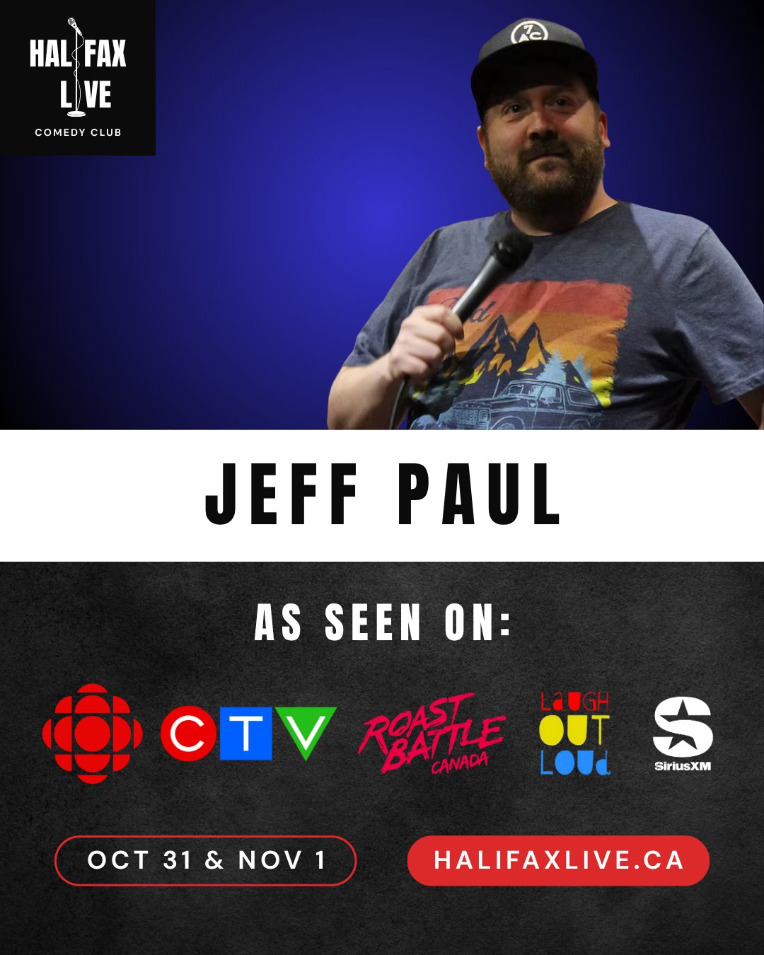 JEFF PAUL Live at Halifax Live Comedy Club