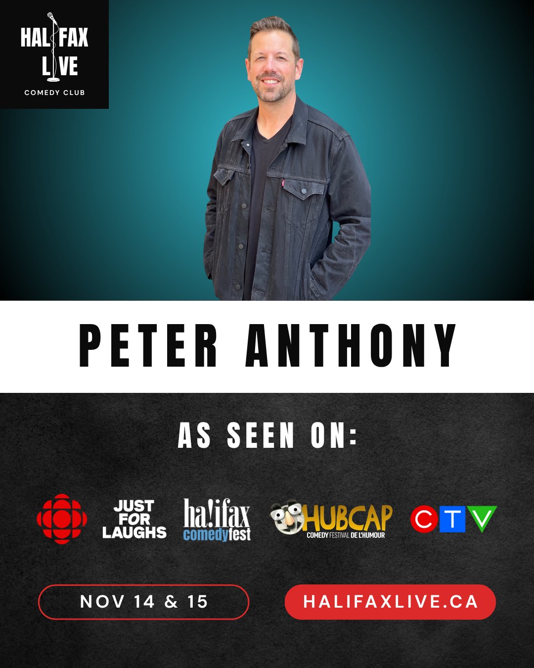 PETER ANTHONY Live at Halifax Live Comedy Club