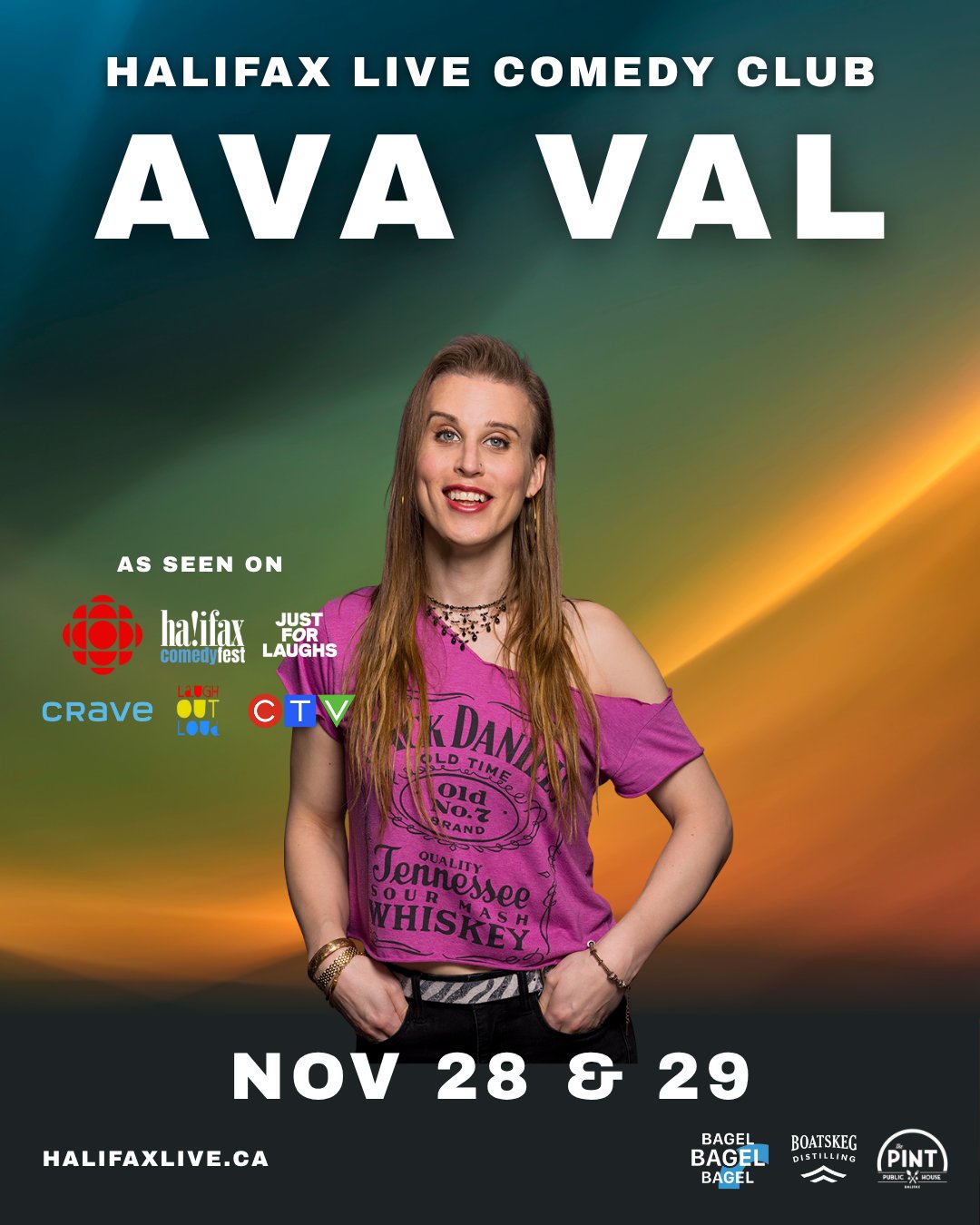 AVA VAL Live at Halifax Live Comedy Club