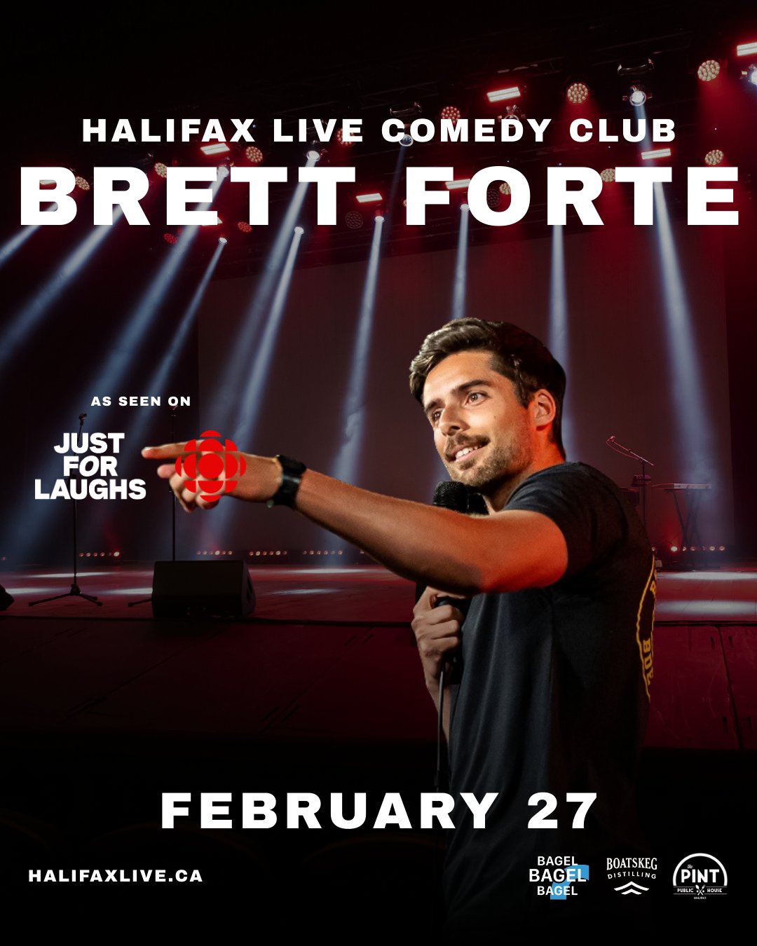 Brett Forte Live at Halifax Live Comedy Club