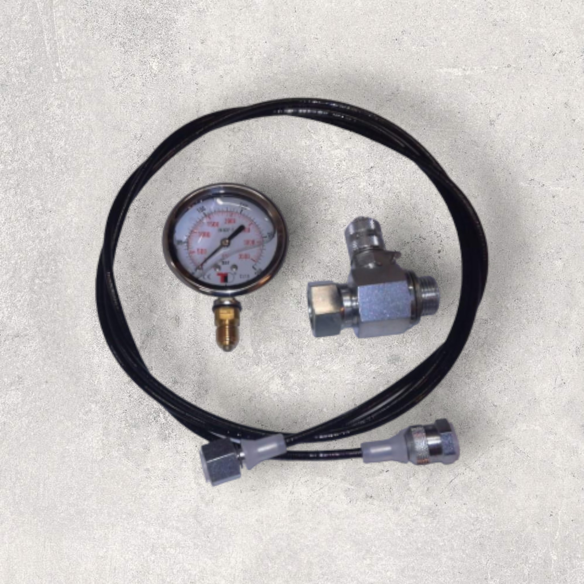 Hydraulipainemittari 250 bar