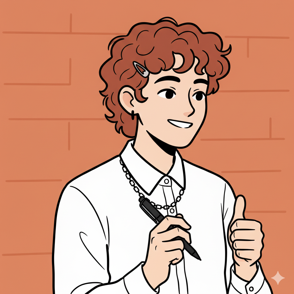 Porträtfoto von Illustrator Luin Schiffbauer