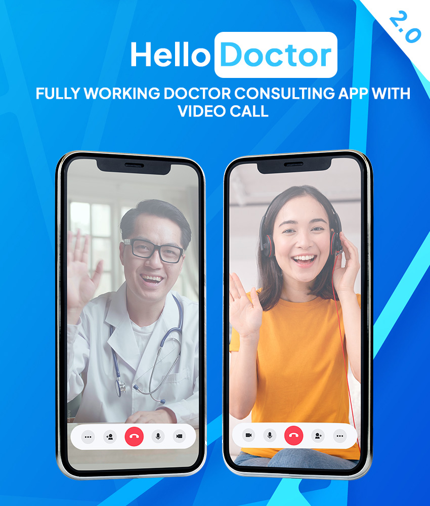 Halo Doctor - Video Call Doctor Booking Appointment Timeslot with Firebase