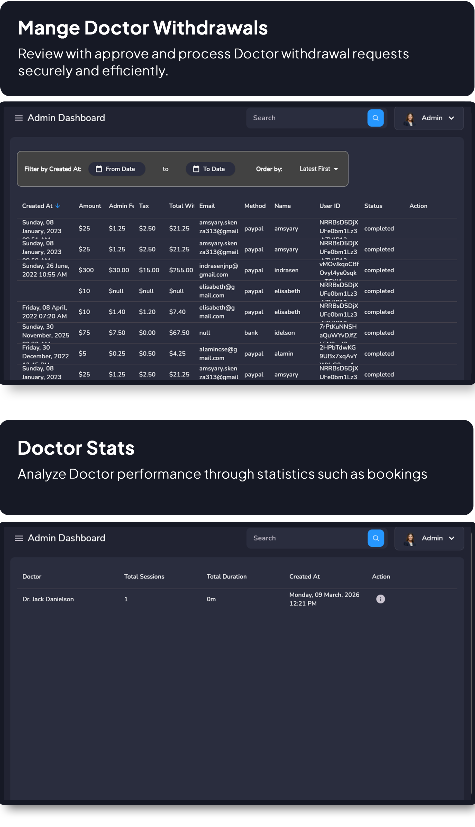 Halo Doctor - Video Call Doctor Booking Appointment Timeslot with Firebase