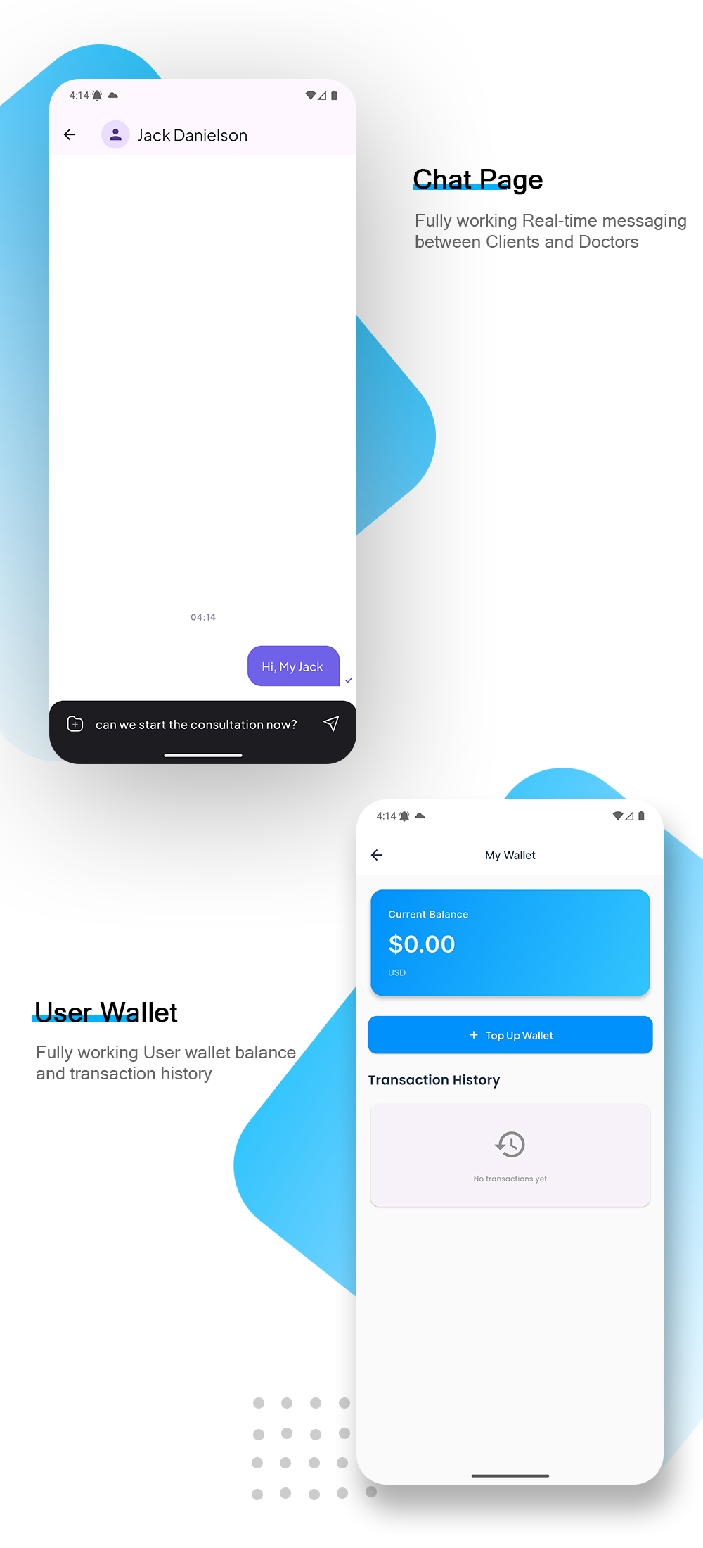 Halo Doctor - Video Call Doctor Booking Appointment Timeslot with Firebase