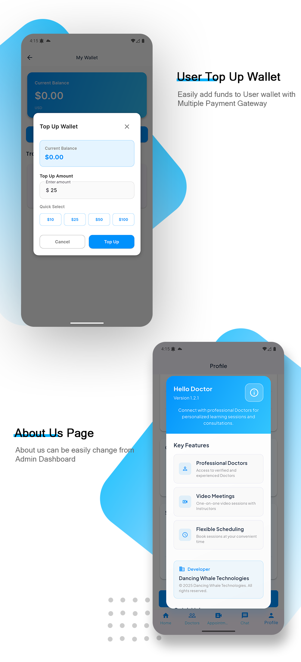 Halo Doctor - Video Call Doctor Booking Appointment Timeslot with Firebase
