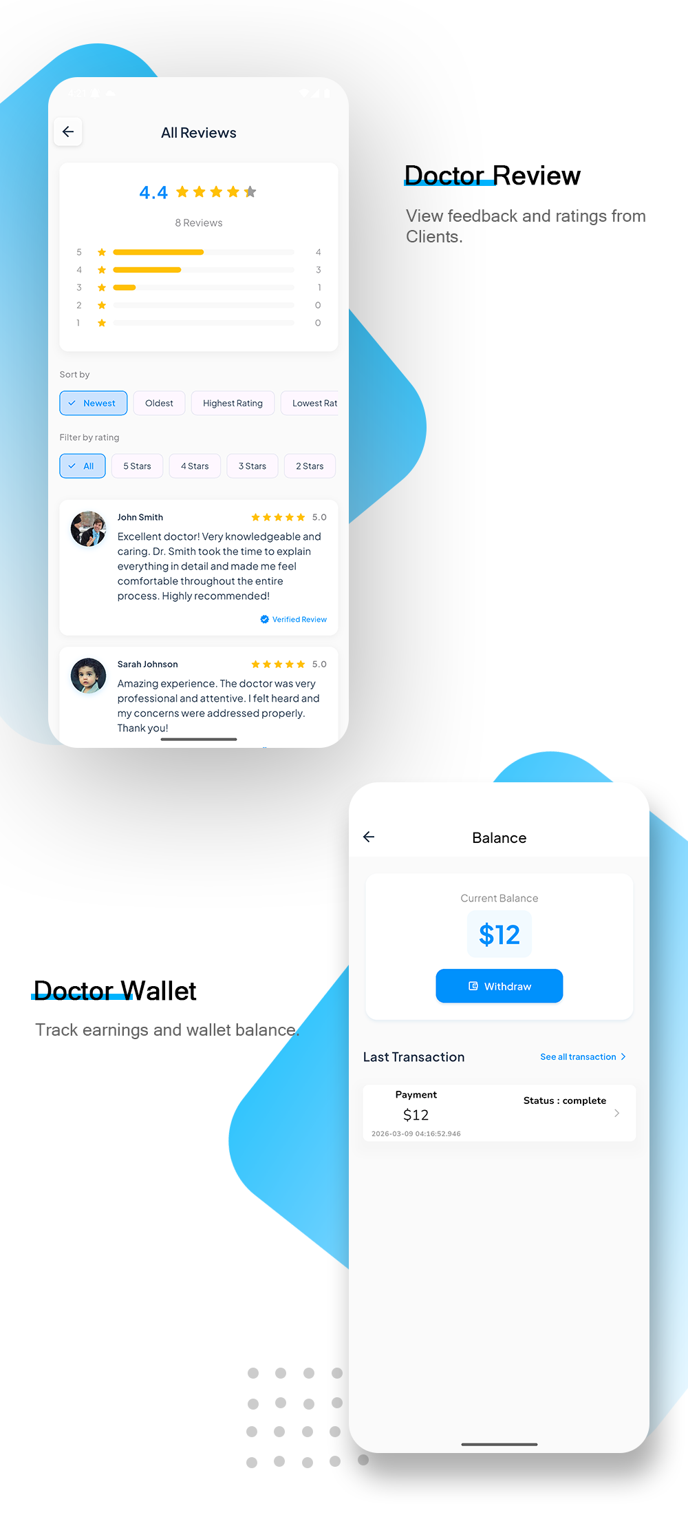 Halo Doctor - Video Call Doctor Booking Appointment Timeslot with Firebase