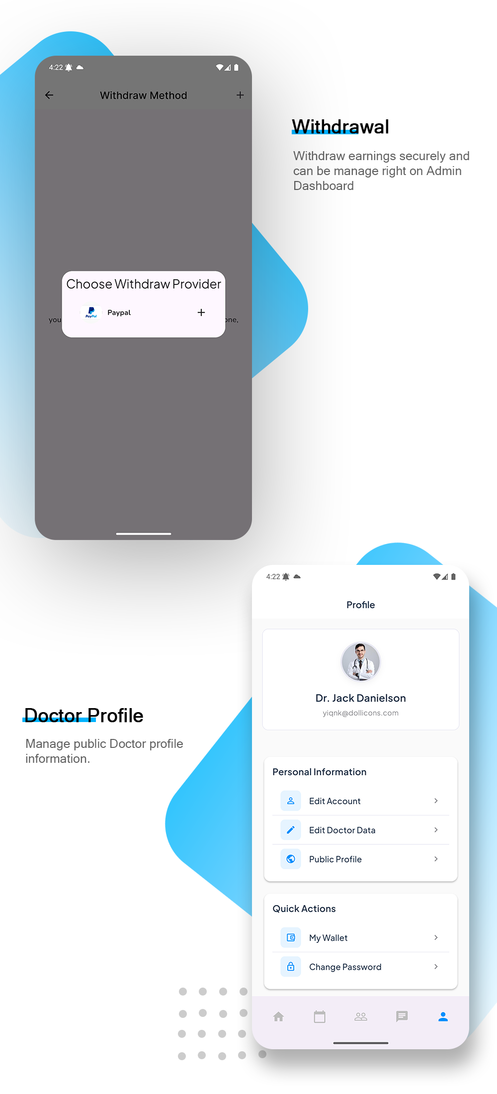 Halo Doctor - Video Call Doctor Booking Appointment Timeslot with Firebase