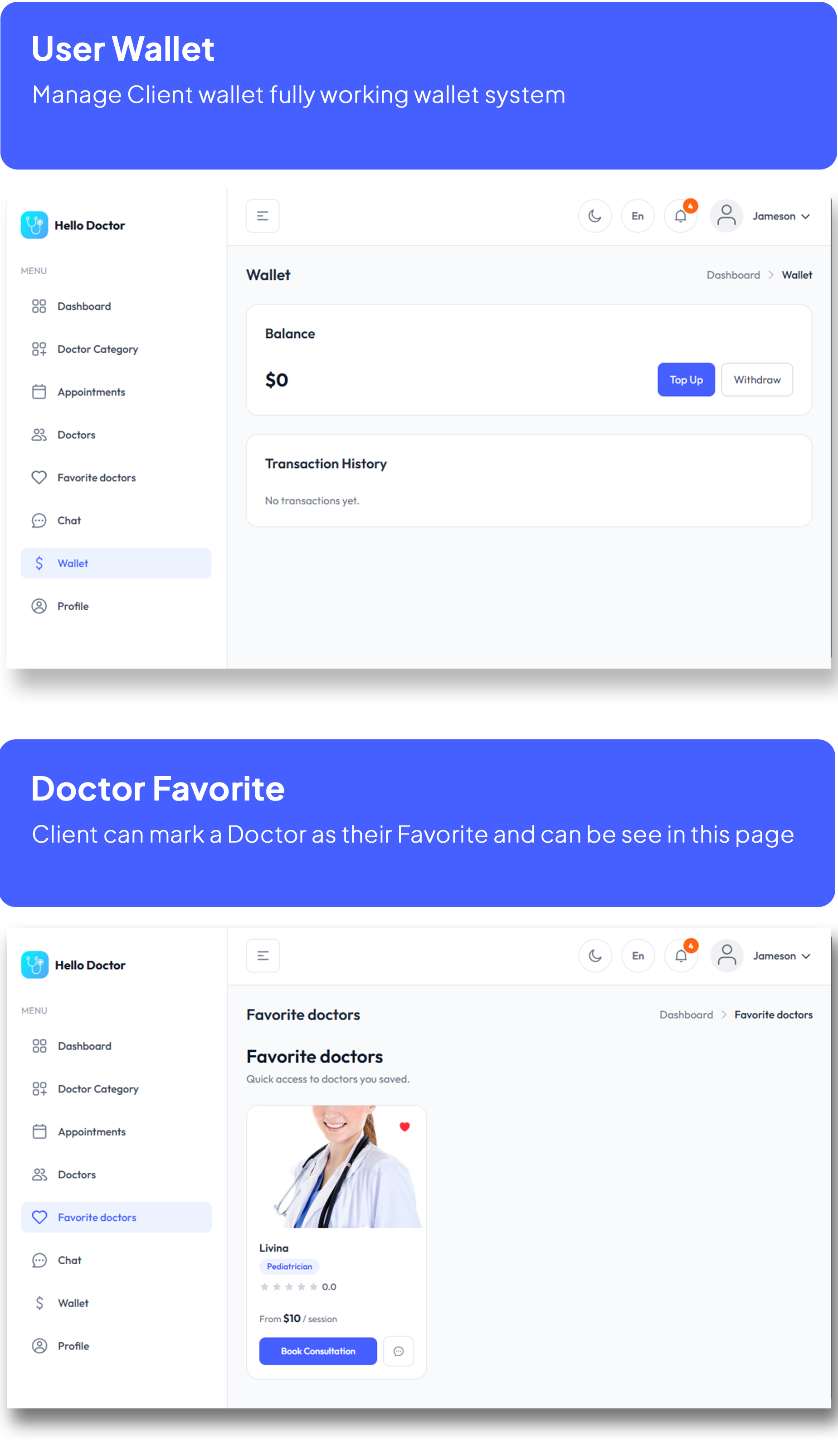Halo Doctor - Video Call Doctor Booking Appointment Timeslot with Firebase