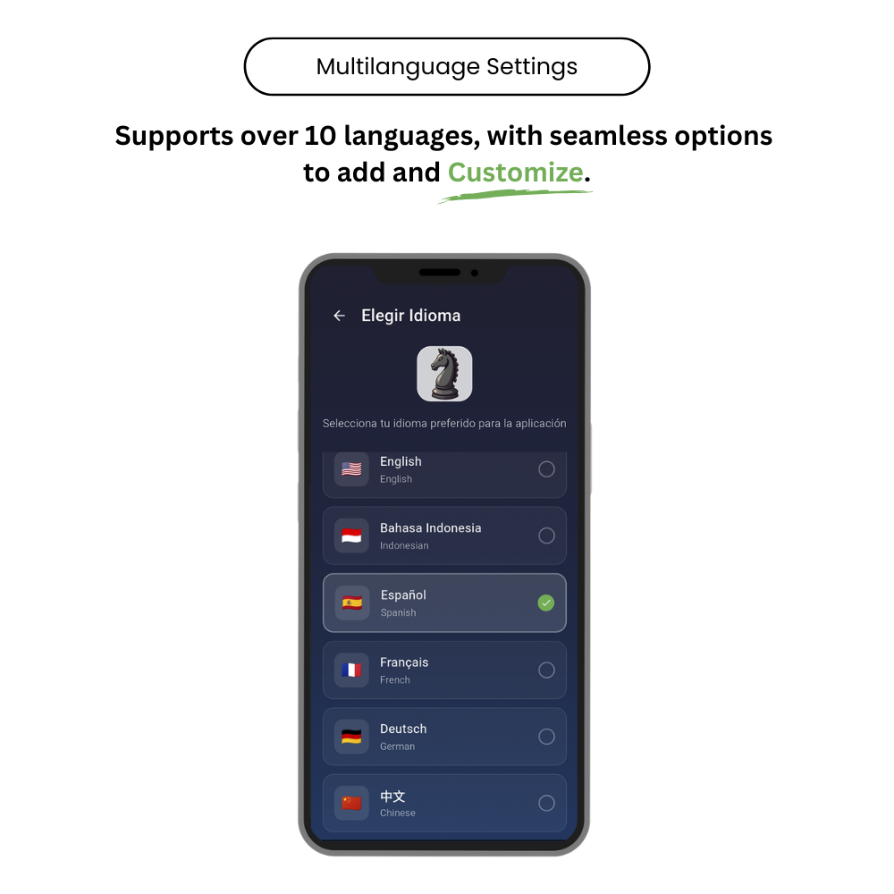 Chess AI 2026 – Multiplayer｜Solo AI Mode｜30K+ Puzzles｜Training｜Music｜24+Board Themes |37+ Piece Them