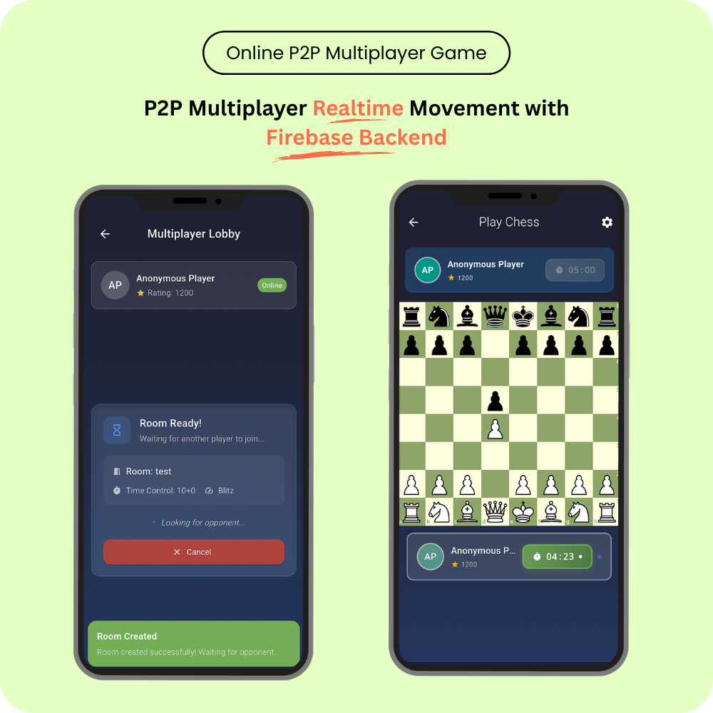 Chess AI 2026 – Multiplayer｜Solo AI Mode｜30K+ Puzzles｜Training｜Music｜24+Board Themes |37+ Piece Them