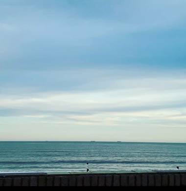 K.loresosa en Hamelin: Paisaje, Rambla montevideo #uruguaynatural 