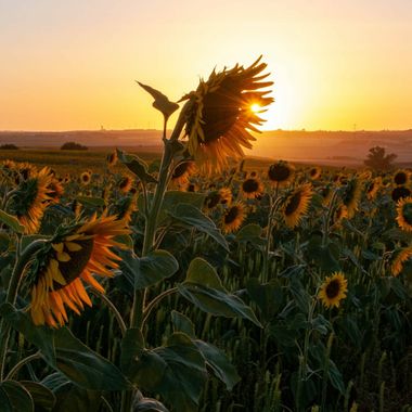 Pepejere en Hamelin: Paisaje  (El Puerto de Santa María), Girasoles en la campiña de Jerez de la Frontera

#paisaje #girasoles #jerezturismo #atardecer #la...