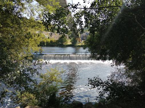 Susandresro en Hamelin: Paisaje  (Lugo), Río Miño. Lugo. 