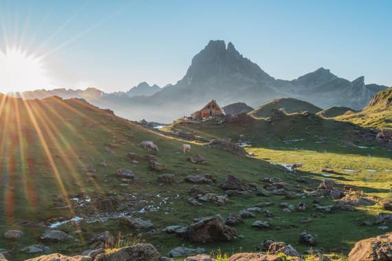 Manolomusanz en Hamelin: Paisaje  (Bagnères-de-Bigorre), Pirineo francés