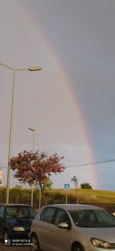 Isabeluchii 🤪 en Hamelin: Paisaje  (Fernán Núñez), Arcoiris 