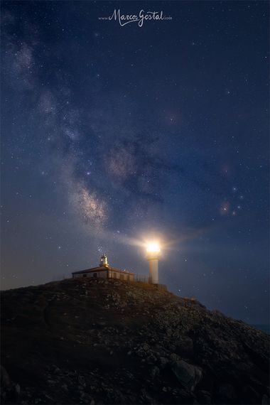 mgestal en Hamelin: Paisaje  (Muxía), #astrofotografia #vialactea 