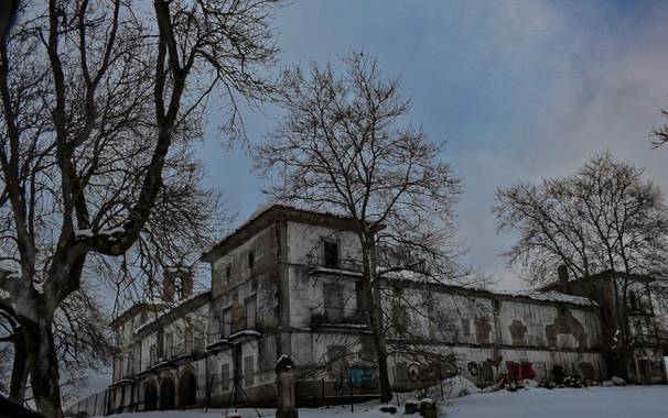 Henar en Hamelin: Paisaje  (Navarra), #invierno20  #paisajenevado #lugaresabandonados  