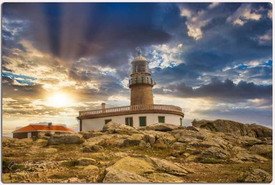 Manuropo39 en Hamelin: Paisaje  (Ribeira), Faro de Corrubedo