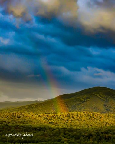 ARTURO  en Hamelin: Paisaje  (Tordera), #arcoiris 