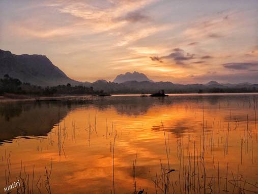 Santirj en Hamelin: Paisaje  (Calasparra), Embalse Alfonso XIII #calasparra #embalsedelquipar #pantanoalfonsoxiii
@amanecer 