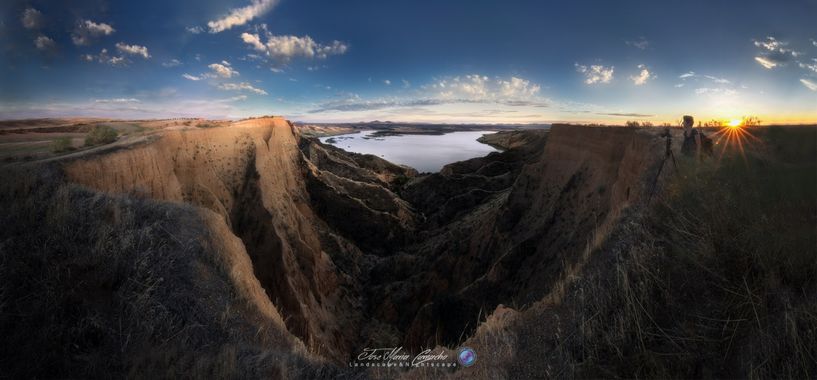 Jose Camacho Gallego en Hamelin: Paisaje  (Burujón), Panorámica de las Barrancas del Burujón #agua #landscape #panoramicas